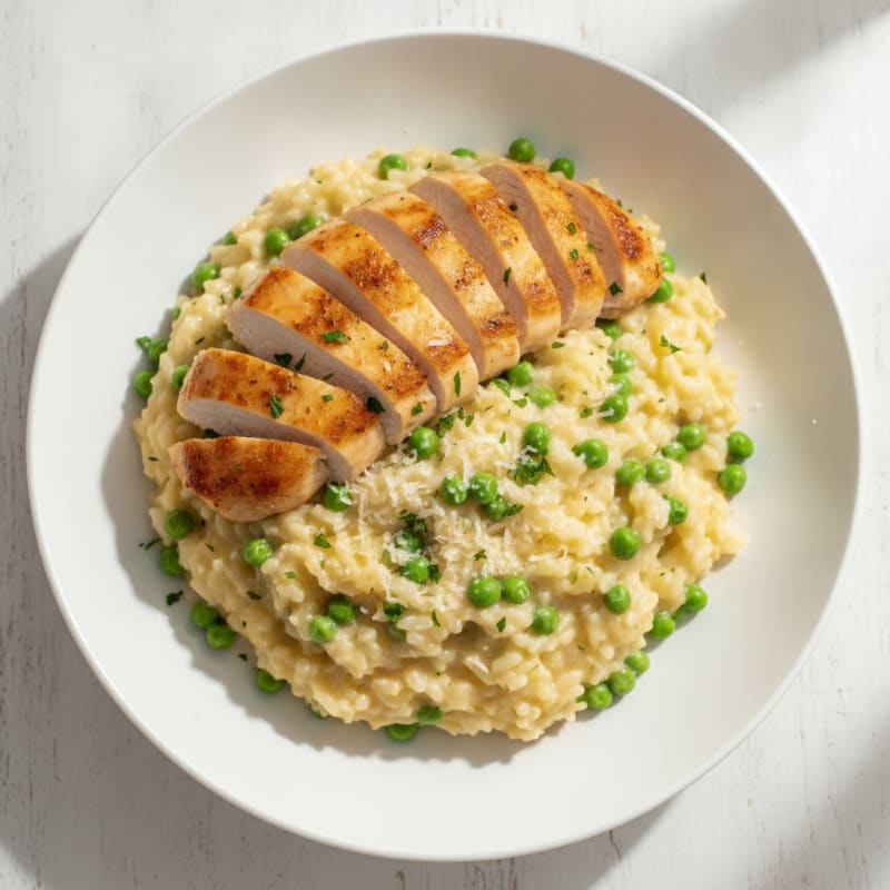 Creamy Parmesan Risotto with Arborio Rice
