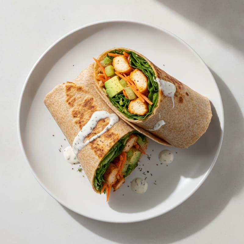 Buffalo Ranch Chicken Wrap
