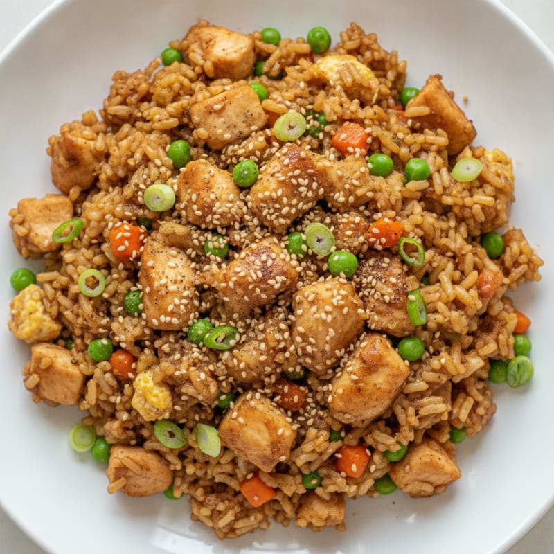 Chicken and Egg Fried Rice