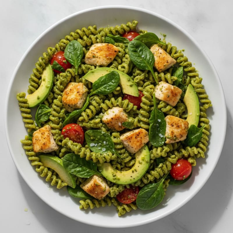 Chicken Pesto Brami Pasta