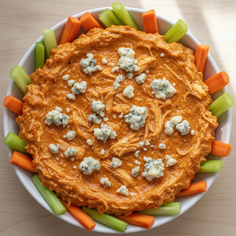 Buffalo Chicken Dip with Blue Cheese