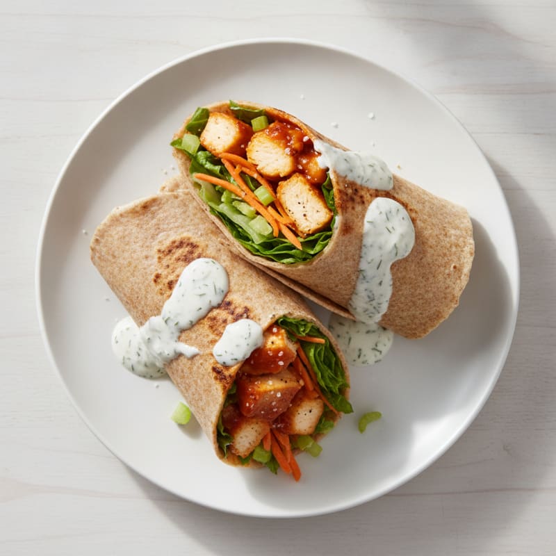 Buffalo Ranch Chicken Wrap