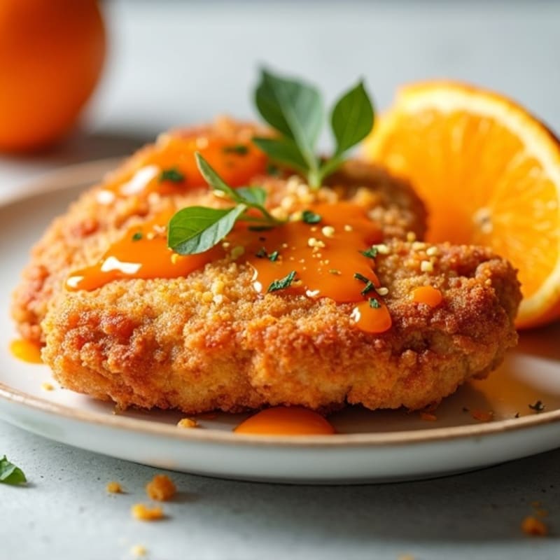 Crispy Air-Fried Orange Chicken