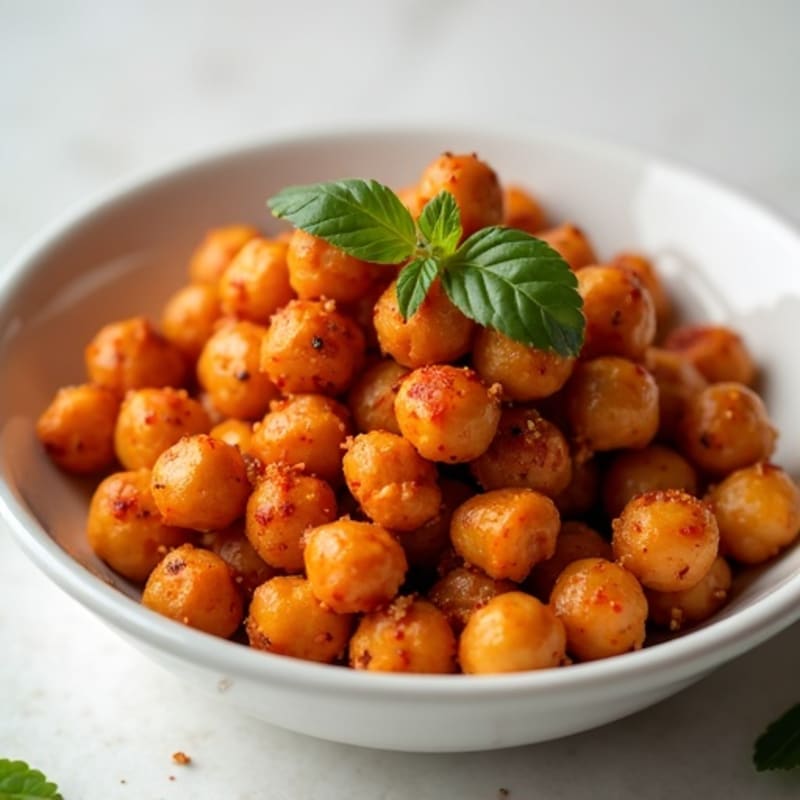 Spicy Roasted Chickpeas