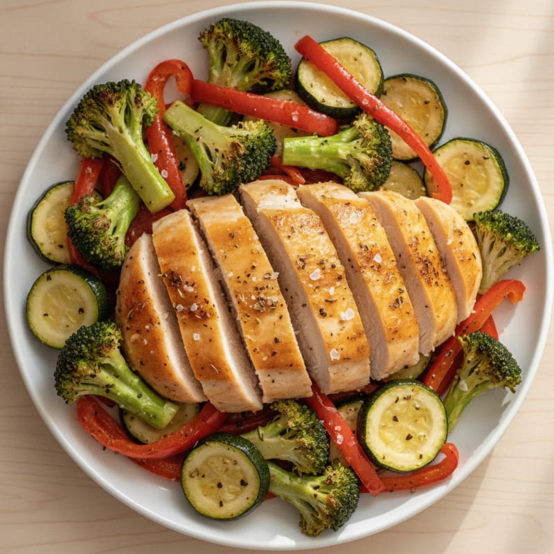 Sheet Pan Lemon Herb Chicken and Veggies