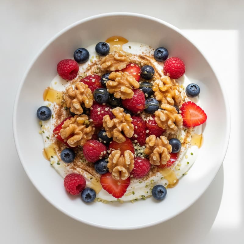 High-Protein Greek Yogurt Power Bowl