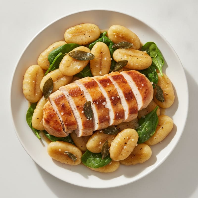 Ricotta Gnocchi with Sage Butter Sauce