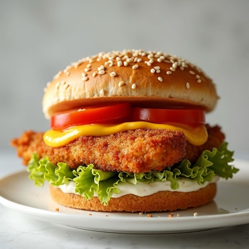 Crispy Air-Fried Chicken Sandwich
