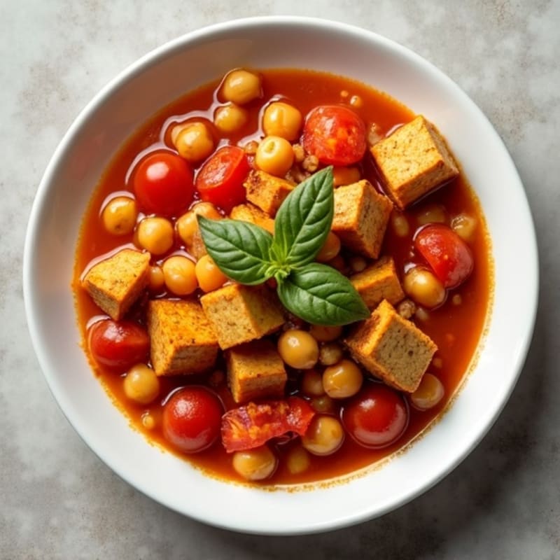 Hearty Spiced Chickpea and Tomato Stew
