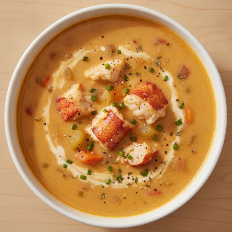 Buttery Lobster Bisque
