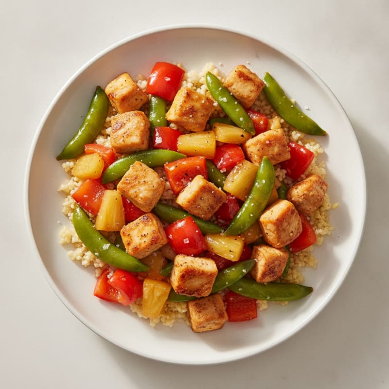Sweet and Sour Chicken Stir-Fry
