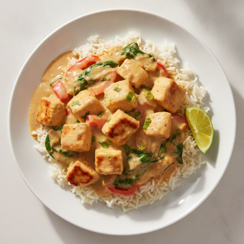 Coconut Chicken Curry with Basmati Rice