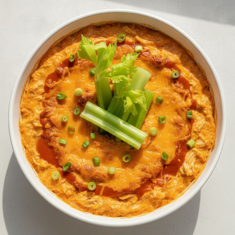 Buffalo Chicken Dip with Cream Cheese