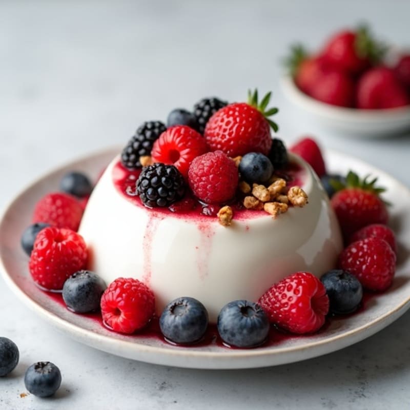 Creamy Greek Yogurt with Fresh Berry Compote