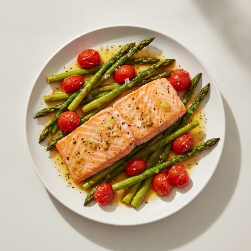 Sheet Pan Lemon Herb Salmon