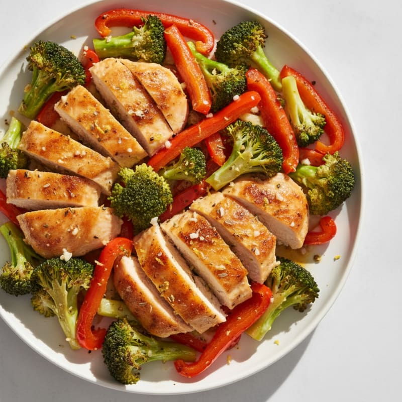 Sheet Pan Lemon Herb Chicken and Veggies
