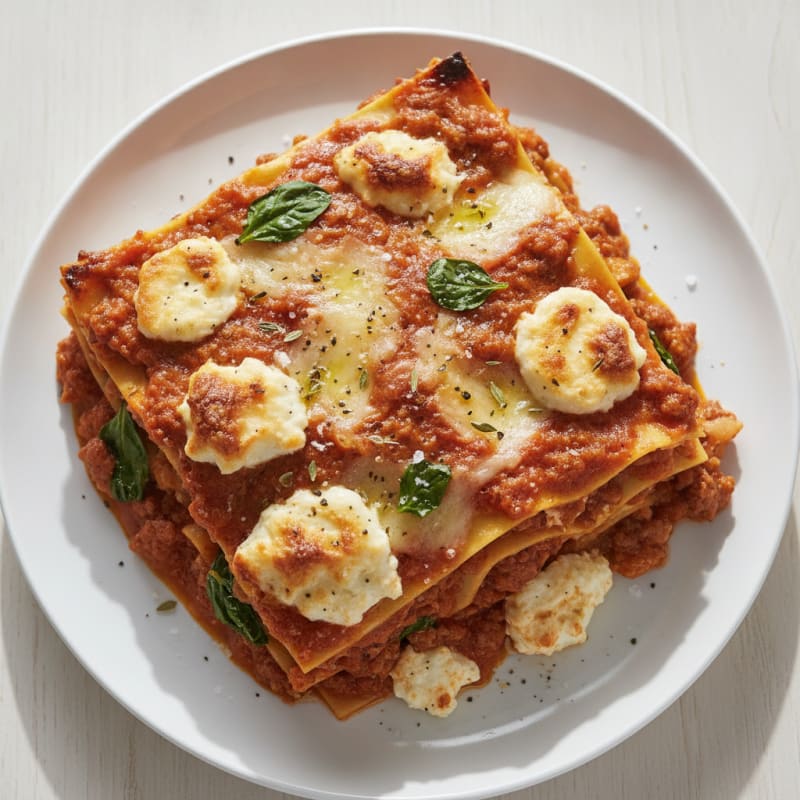 Classic Beef and Ricotta Lasagna