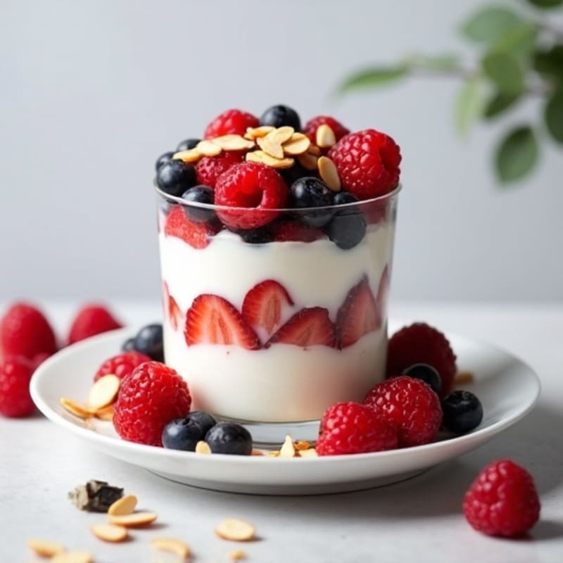 High-Protein Yogurt Berry Parfait