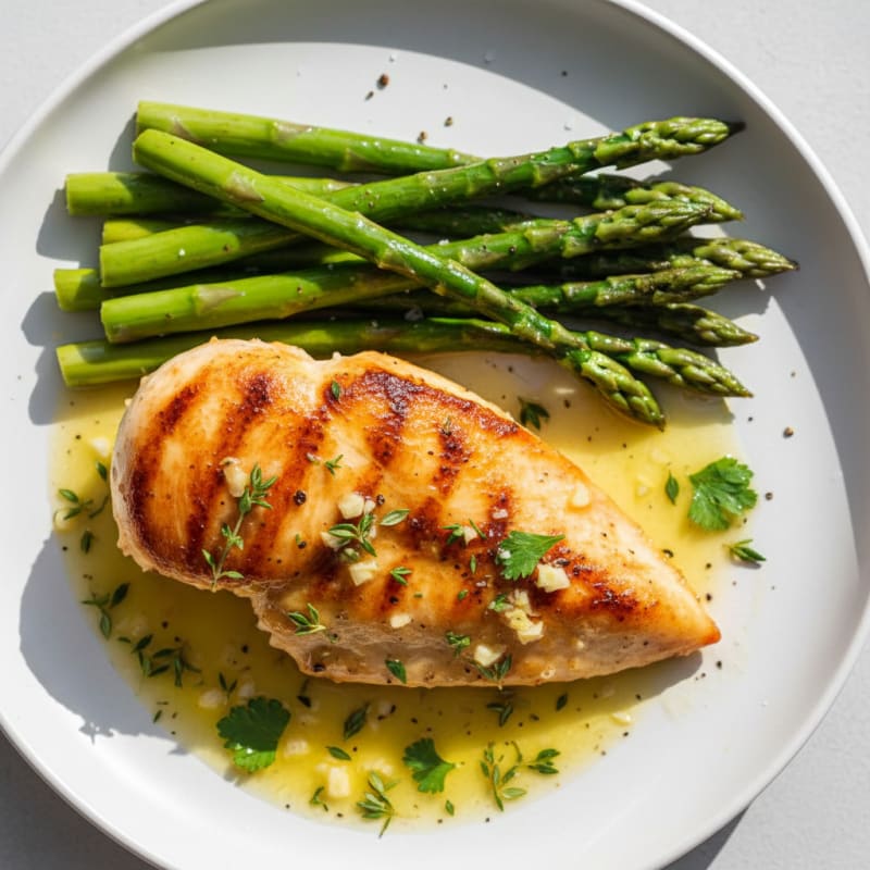 Pan-Seared Chicken with Lemon-Herb Sauce