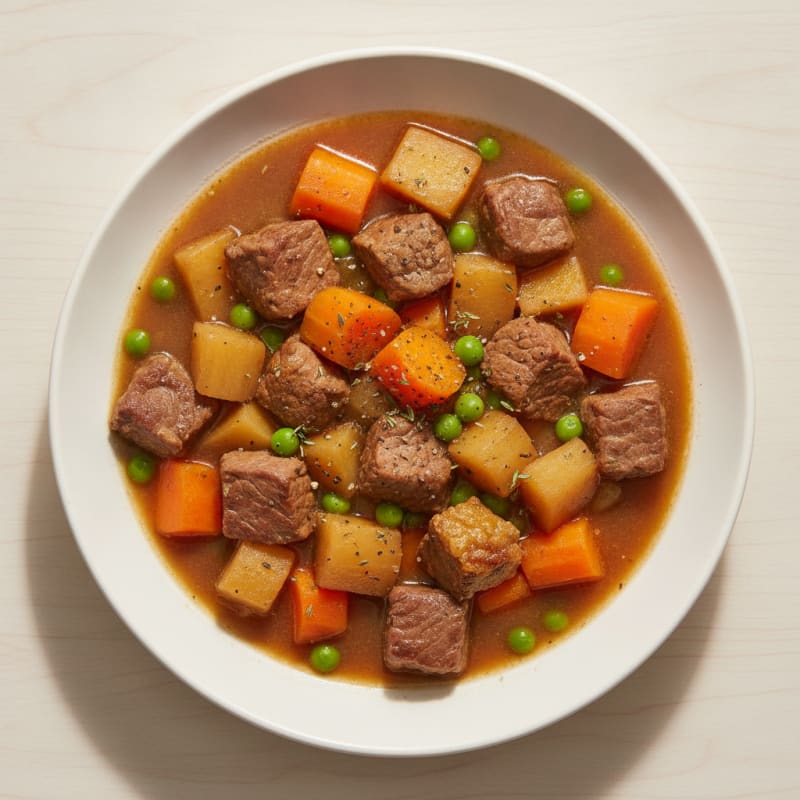 Hearty Beef and Root Vegetable Stew
