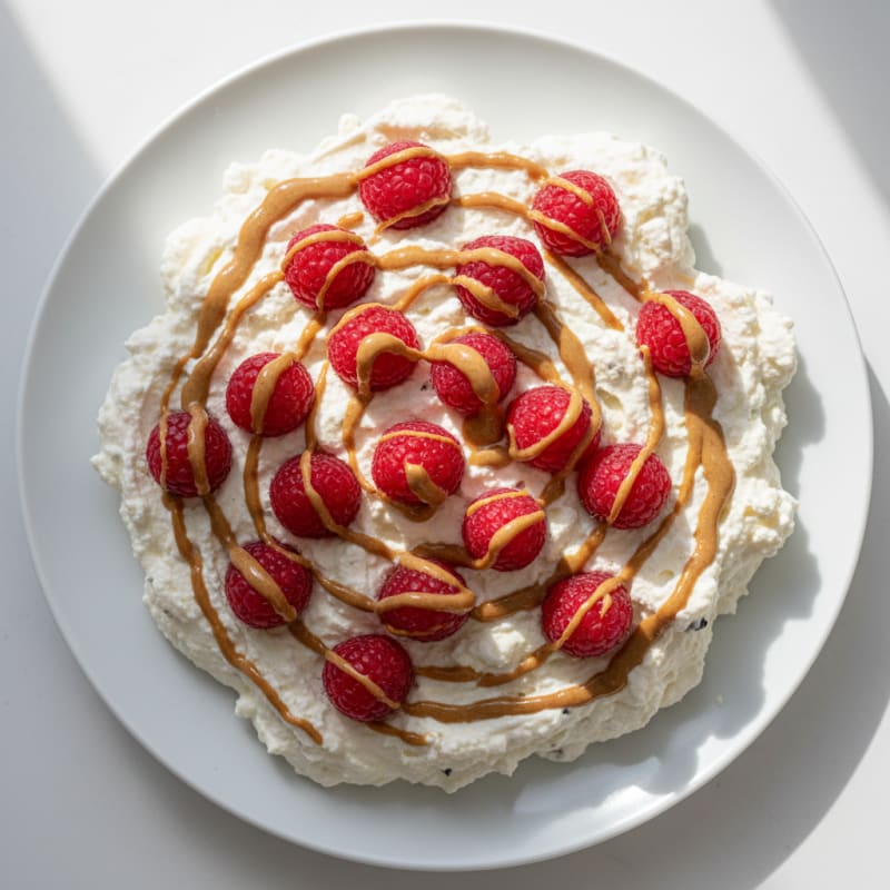 Silky Greek Yogurt Protein Mousse with Berries