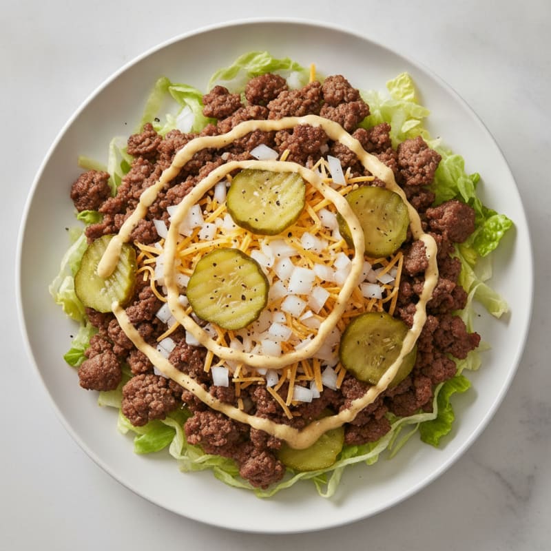Big Mac Protein Bowl