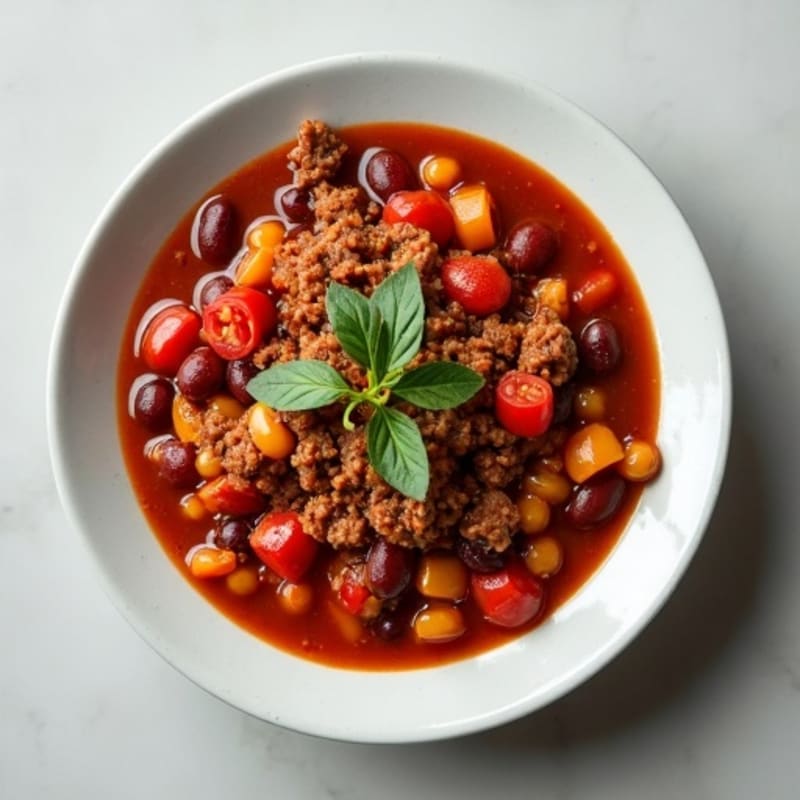 Hearty Lean Beef Slow Cooker Chili