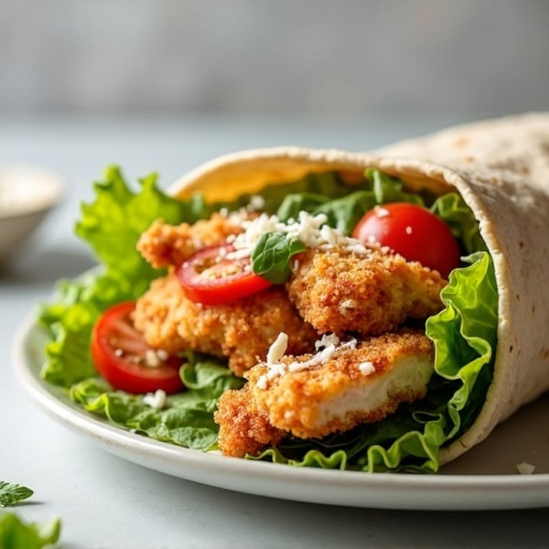 Fresh Crispy Chicken Caesar Wrap