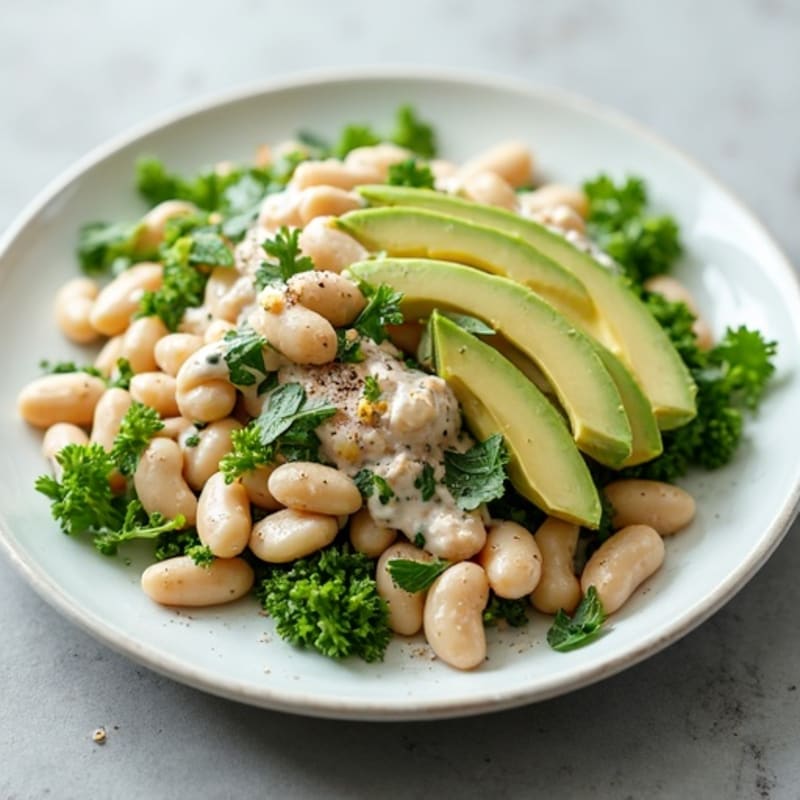 Creamy Tuna and White Bean Salad with Fresh Herbs