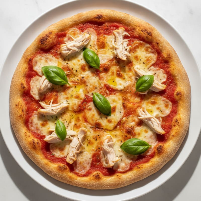 Classic Margherita Pizza with Fresh Basil