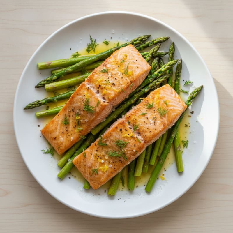 Sheet Pan Lemon Herb Salmon