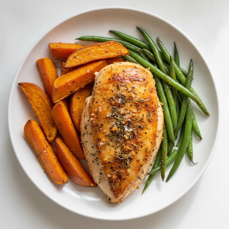 Garlic Herb Roasted Chicken Breast