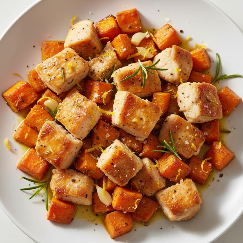 Lemon-Herb Roasted Chicken with Root Vegetables
