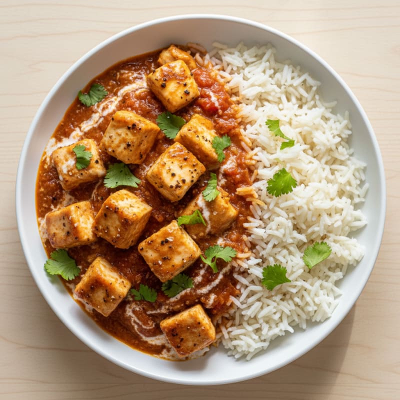 Spiced Butter Chicken with Basmati Rice