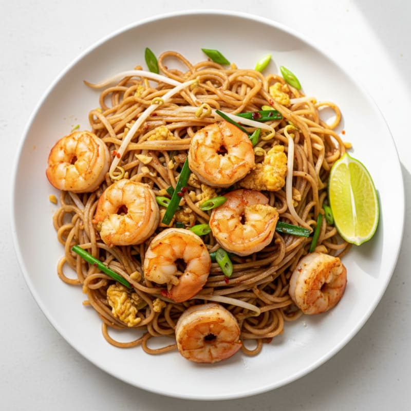 Shrimp Pad Thai Noodles