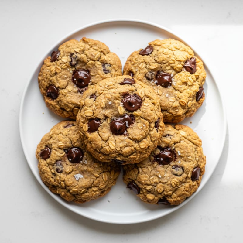 Protein-Packed Chocolate Chip Breakfast Cookies