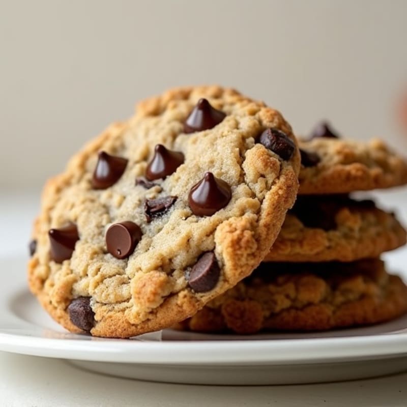 Chewy Sugar-Free Nut-Free Chocolate Chip Cookies