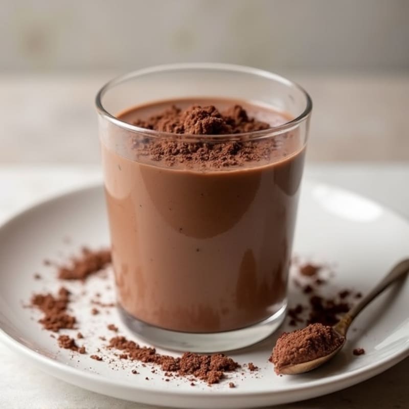 Silky Chocolate Protein Pudding