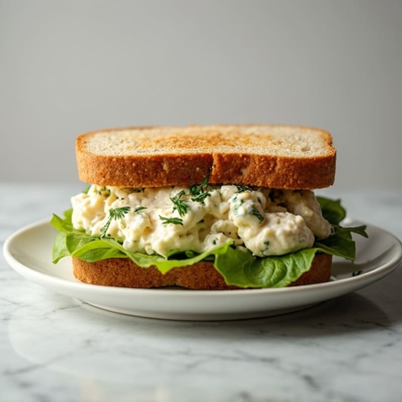 Creamy Herb Chicken Salad Sandwich