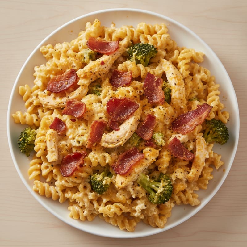 Bacon Macaroni and Cheese Bake