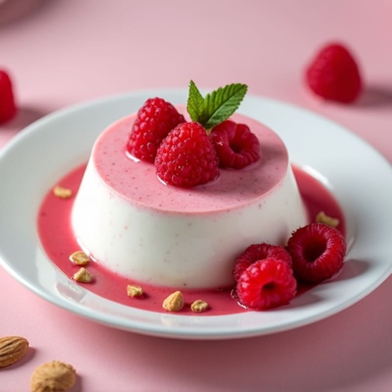 Protein-Packed Greek Yogurt Mousse with Fresh Raspberries