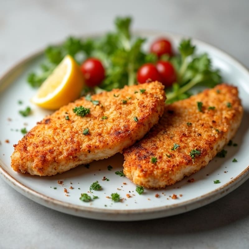 Crispy Oven-Baked Almond-Crusted Chicken