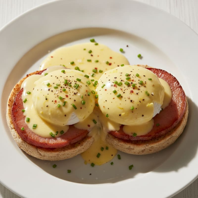 Classic Eggs Benedict with Hollandaise