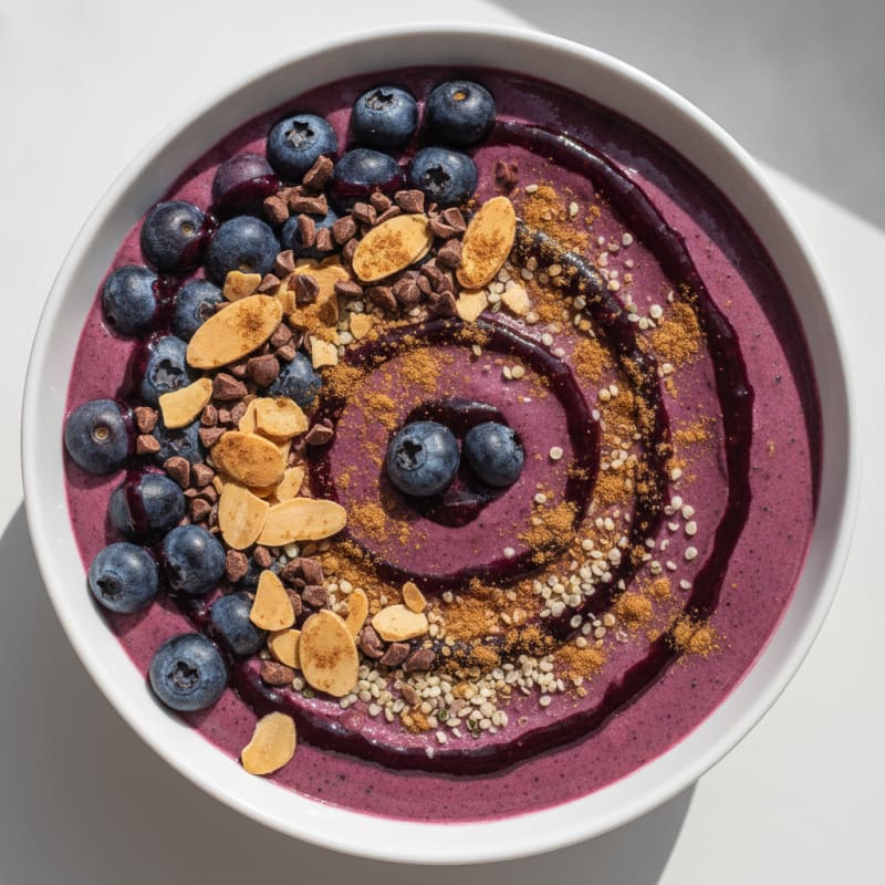 Açaí Berry Smoothie Bowl