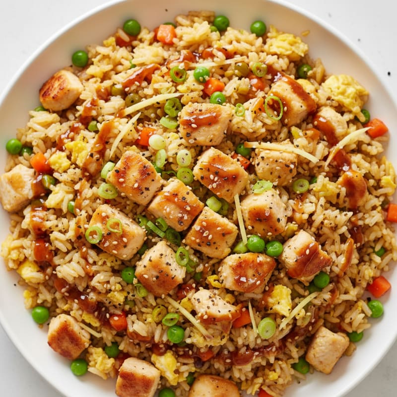 Chicken and Egg Fried Rice