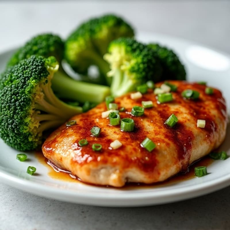Ginger-Garlic Glazed Teriyaki Chicken