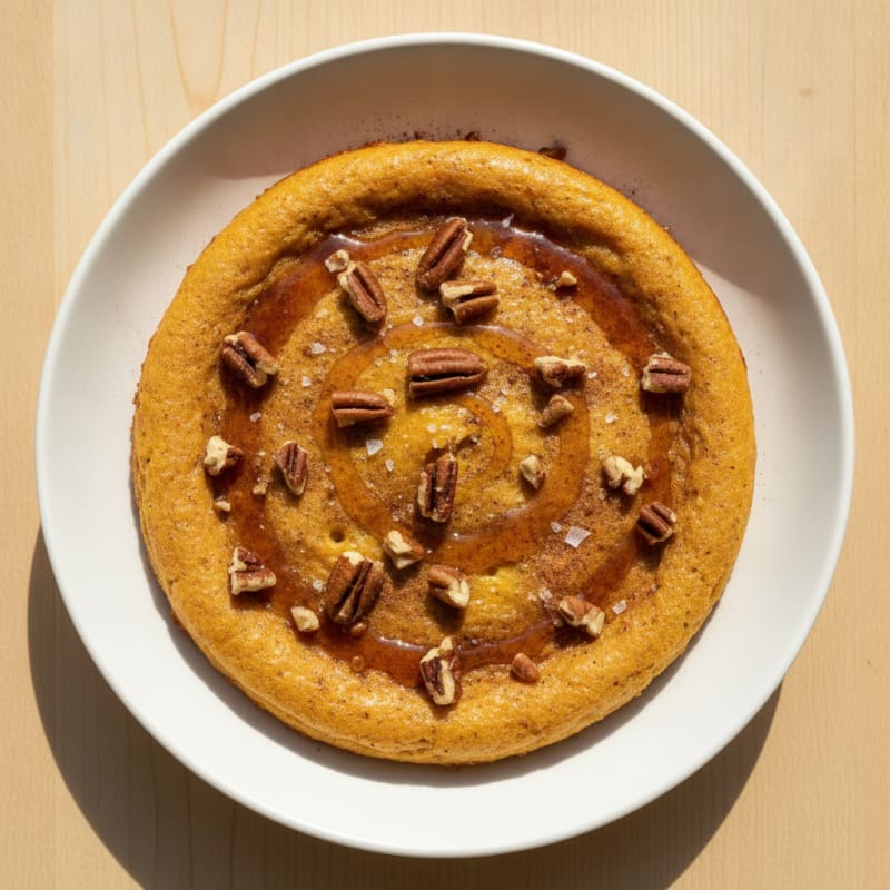 Baked Pumpkin Spice Custard
