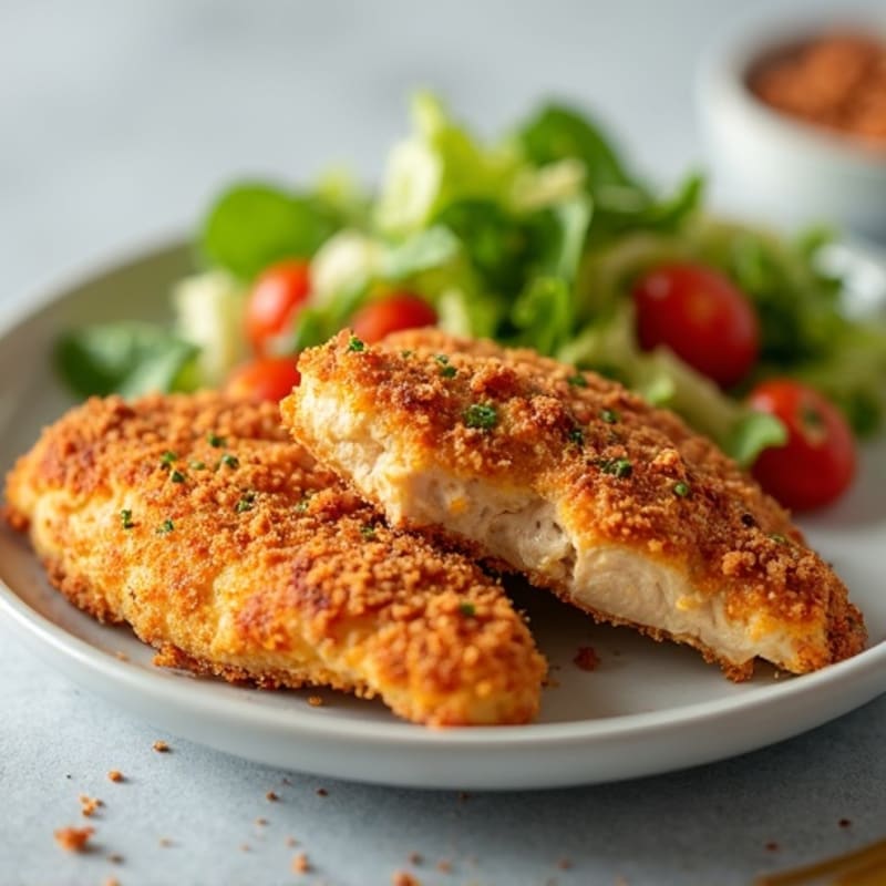 Crispy Baked Almond-Crusted Chicken