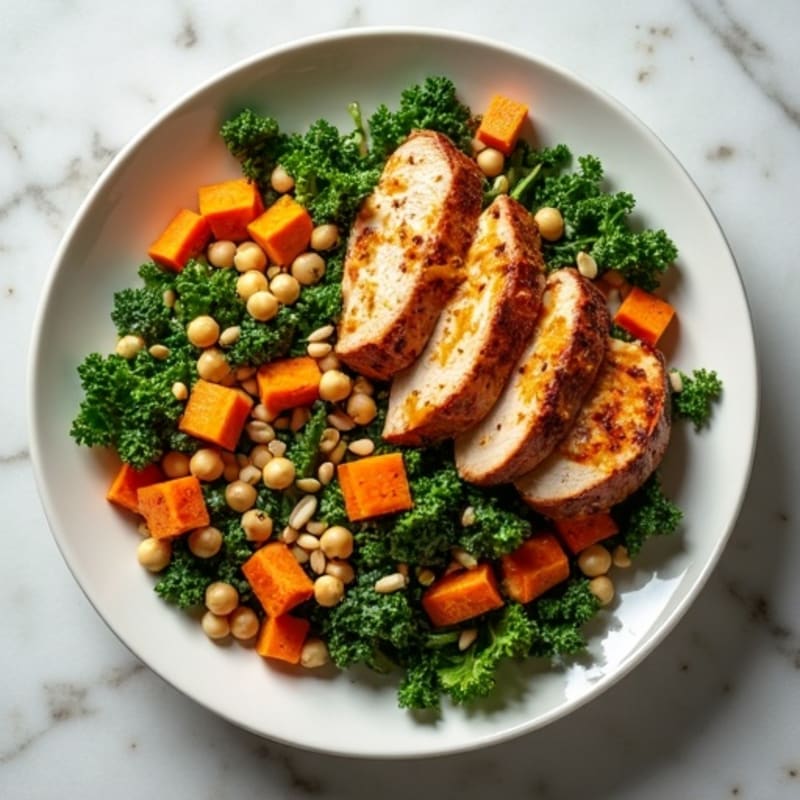 Maple-Roasted Sweet Potato Harvest Salad