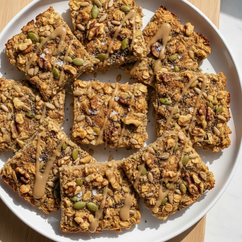 Banana Nut Seed Energy Bars